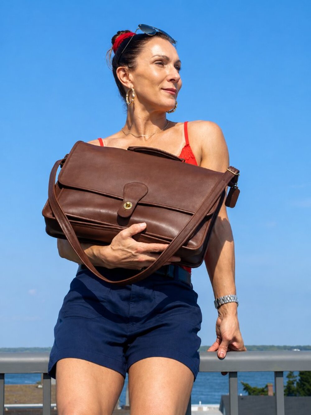 Vintage Coach Metropolitan Brief, USA